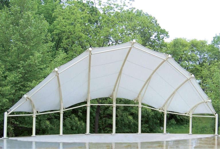 tensile structure is design by architect