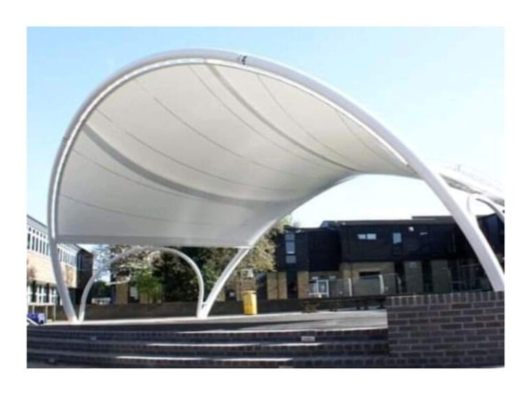 an architectural tensile design